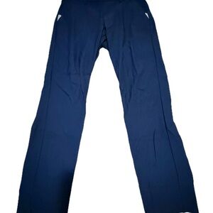 KJUS Ikala Treggings Warm Stretch Golf Leggings Slim Fit Pants Navy Blue 38 / M